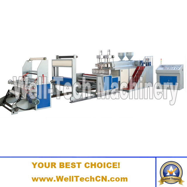 WT-2LB1000 Stretch Film Double-layer Co-extruding Machine